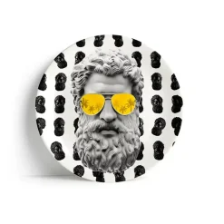 Aviator piatto di ceramica Yusufy