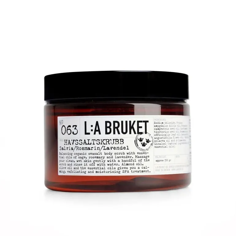 L:A Bruket SEA SALT SCRUB - L:A Bruket Alla Violetta Boutique