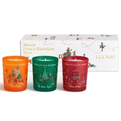Maison Francis Kurkdjian TRIO DI CANDELE NATALIZIE - Francis Kurkdjian Alla Violetta Boutique